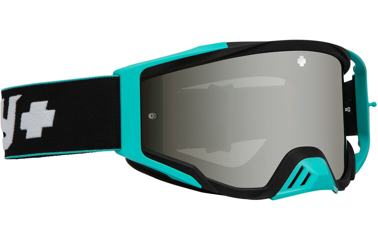 Spy Optic Foundation MX Goggle Plus Camo Teal w/HD Smoke/Silver Spectra Lens