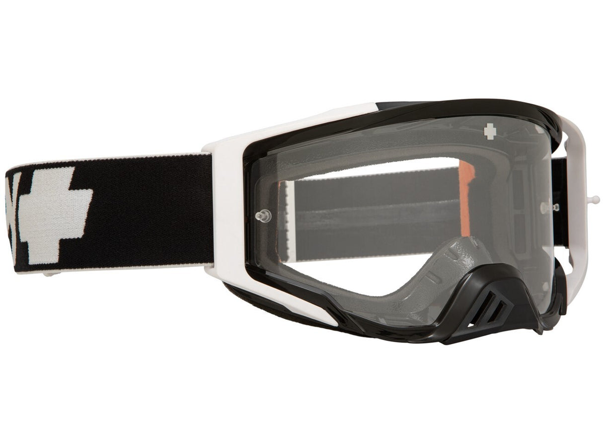 Spy Optic Foundation MX Goggle Matte Black w/HD Clear Lens