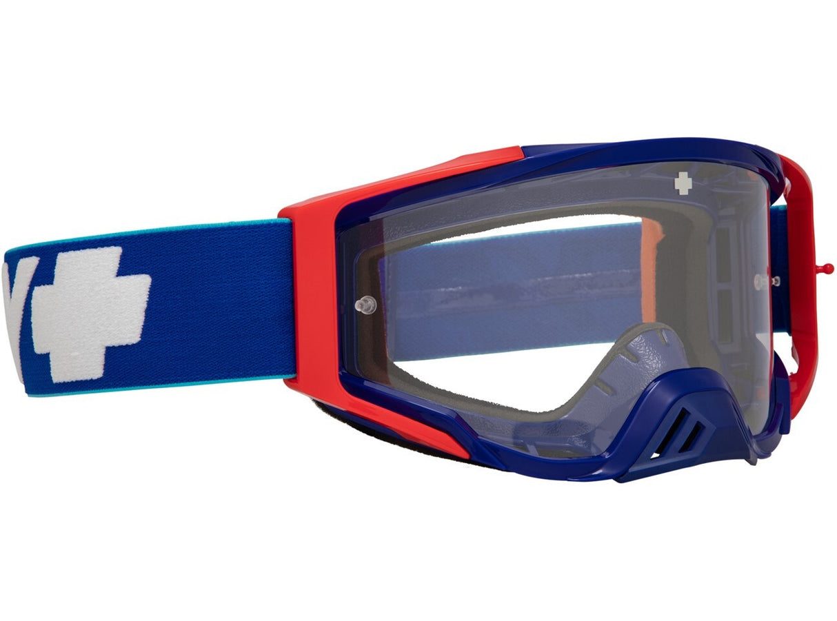 Spy Optic Foundation MX Goggle Revolution w/HD Clear Lens