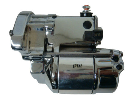 Spyke SPY-404215 1.4kw Starter Motor Chrome for Big Twin 89-06