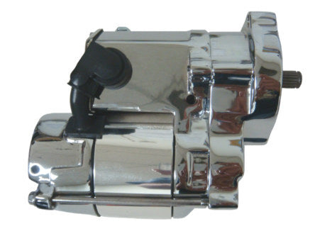 Spyke SPY-404215 1.4kw Starter Motor Chrome for Big Twin 89-06