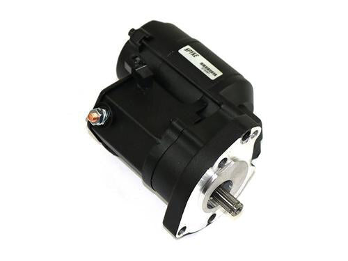 Spyke SPY-404410 1.4kw Starter Motor Black for Big Twin 89-06