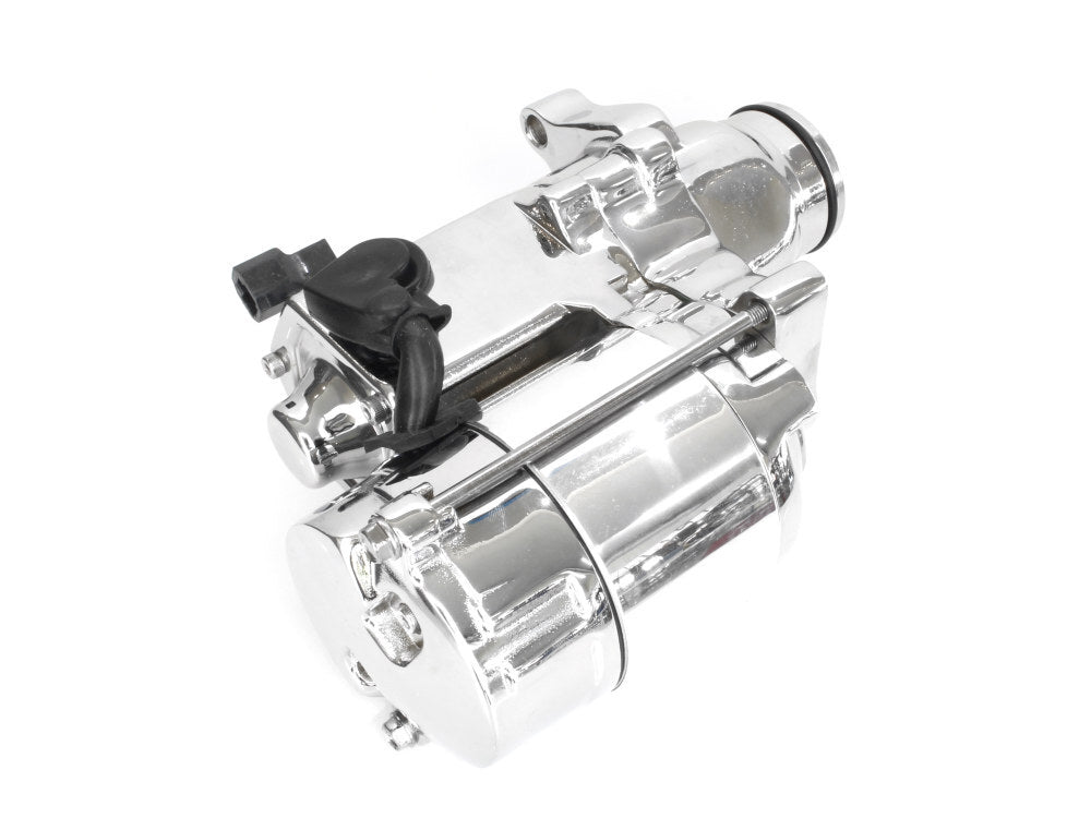 Spyke SPY-412210 1.4kw Starter Motor Chrome for Softail 07-17/Dyna 06-17/Touring 07-16