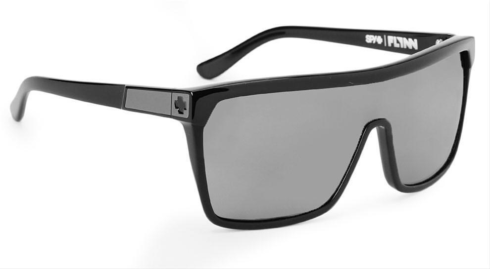 Spy Optic Flynn Sunglasses Shiny Black/Matte Black w/Grey Lens