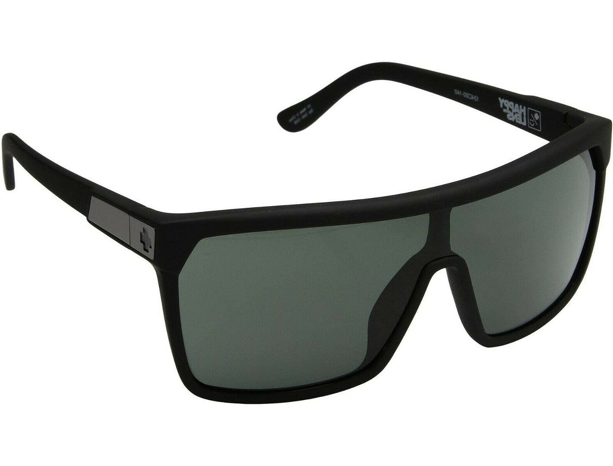 Spy Optic Flynn Sunglasses Black/Matte Black w/Happy Grey Green Lens