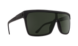 Spy Optic Flynn Sunglasses Soft Matte Black w/Happy Gray Green Lens