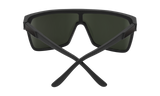 Spy Optic Flynn Sunglasses Soft Matte Black w/Happy Gray Green Lens