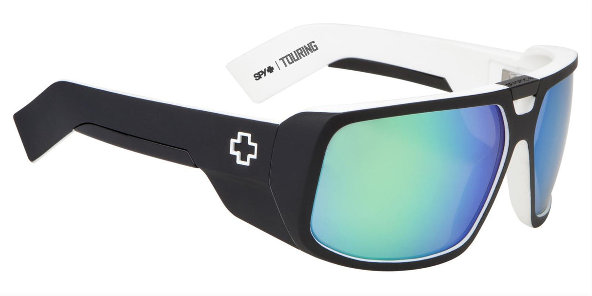 Spy Optic Touring Sunglasses Whitewall w/Grey/Green Spectra Lens