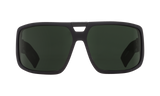 Spy Optic Touring Sunglasses Soft Matte Black w/Happy Grey Green Lens