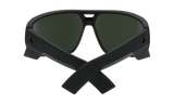 Spy Optic Touring Sunglasses Soft Matte Black w/Happy Grey Green Lens