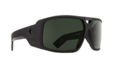 Spy Optic Touring Sunglasses Soft Matte Black w/Happy Grey Lens