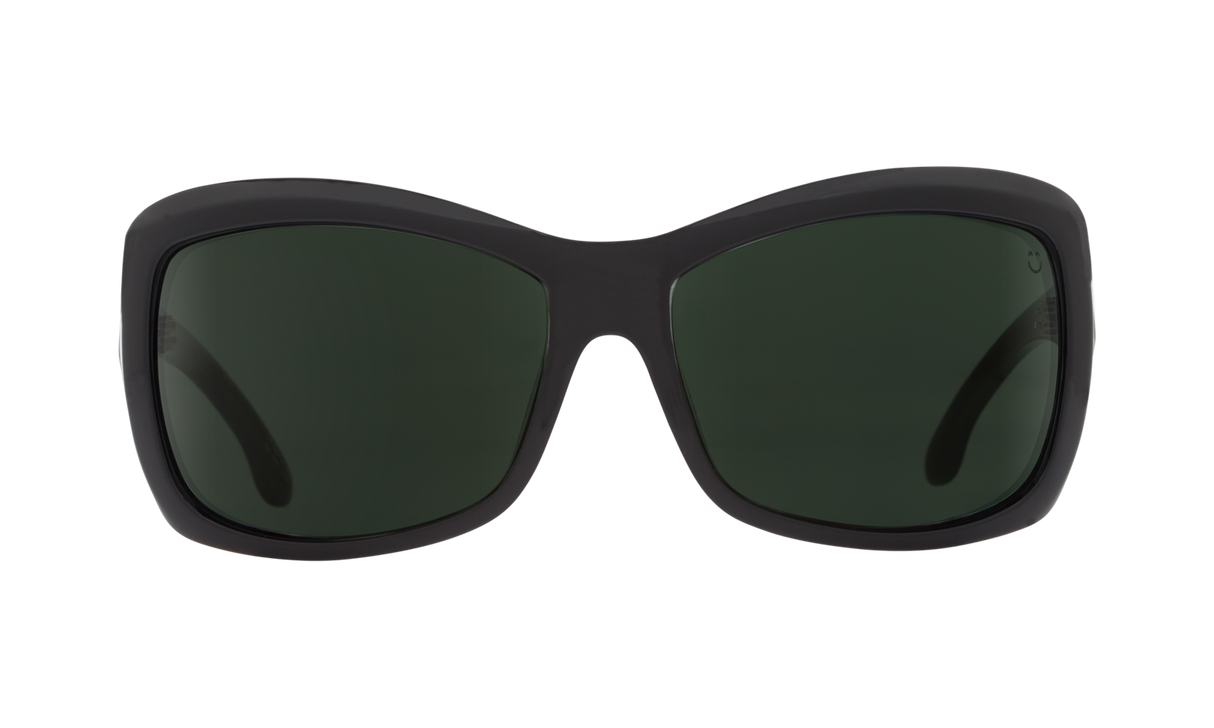 Spy Optic Farrah Sunglasses Black w/Happy Gray Green Polar Lens