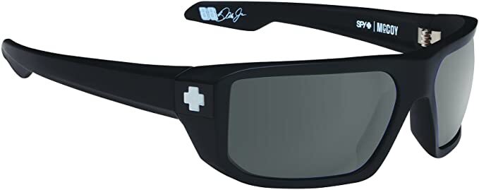 Spy Optic McCoy Sunglasses Matte Black w/Grey Polar Lens