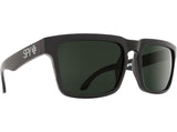 Spy Optic Helm Sunglasses Black w/Happy Gray Green Lens