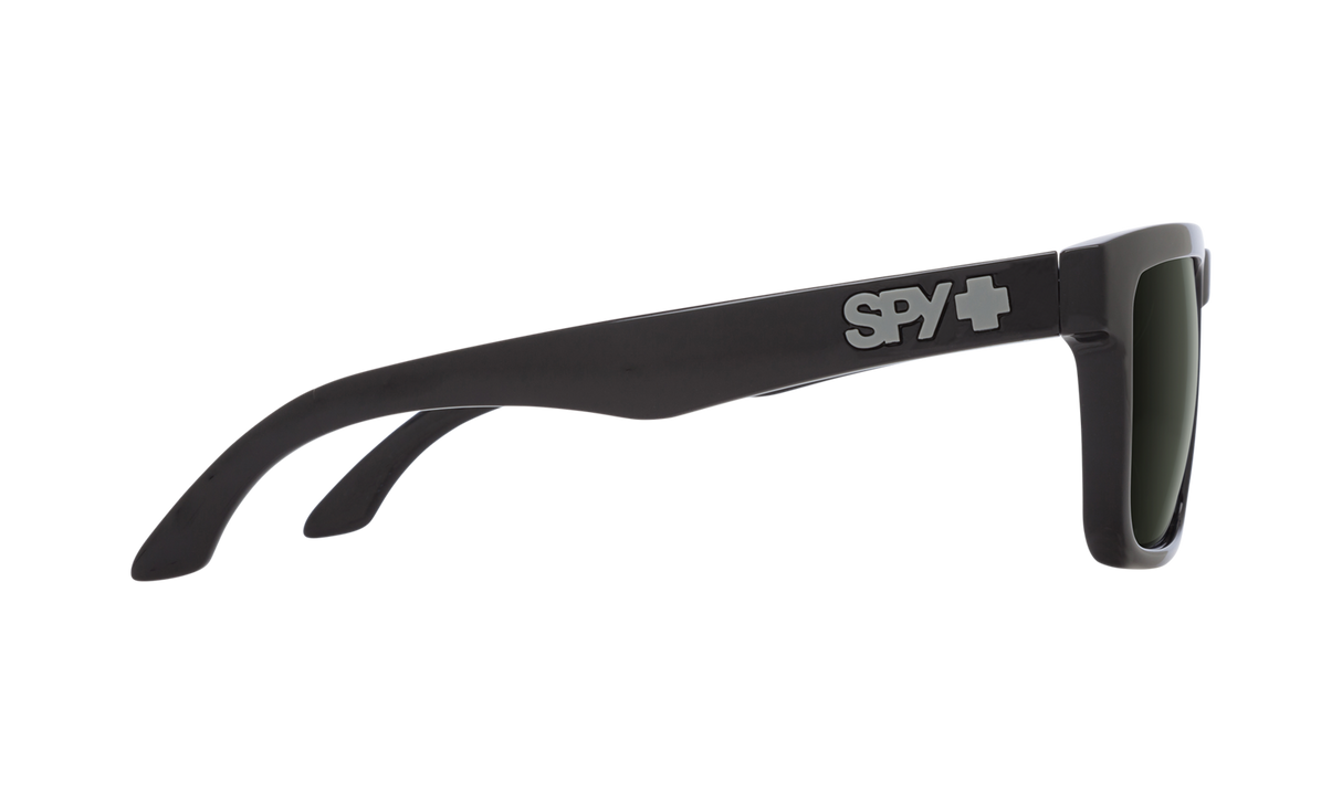 Spy Optic Helm Sunglasses Black w/Happy Gray Green Lens