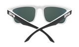 Spy Optic Helm Sunglasses Whitewall w/Happy Gray Green/Red Spectra Lens