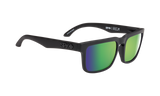 Spy Optic Helm Sunglasses Matte Black w/Happy Bronze Polar/Green Spectra Lens