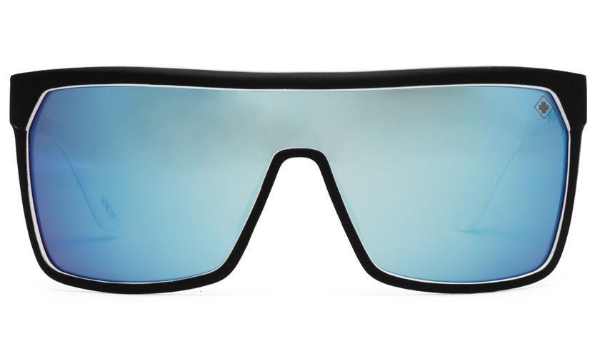 Spy Optic Flynn Sunglasses Whitewall w/Grey/Light Blue Spectra Lens