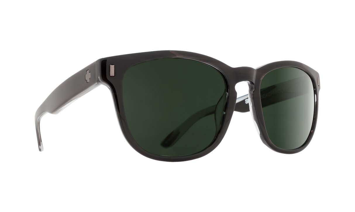 Spy Optic Beachwood Sunglasses Black/Horn w/Happy Grey Lens