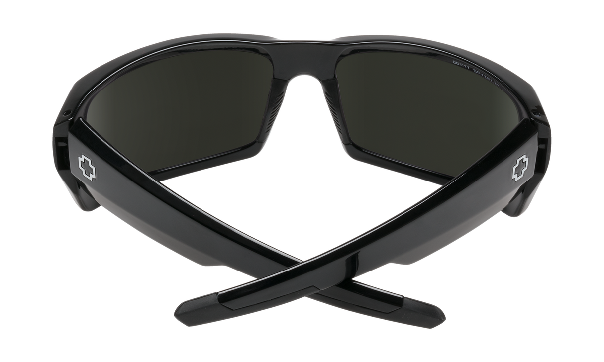 Spy Optic General Sunglasses Black w/Happy Gray Green Lens