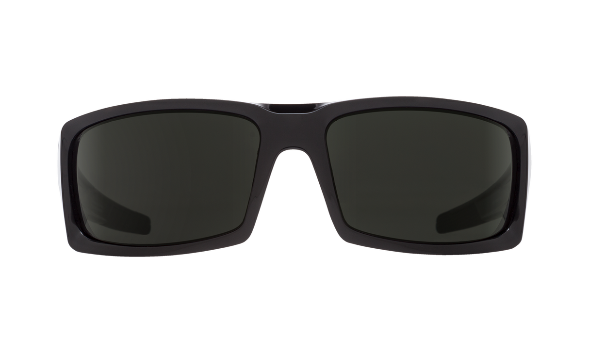 Spy Optic General Sunglasses Black w/Happy Gray Green Lens