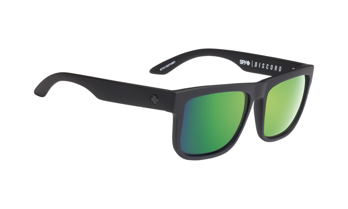 Spy Optic Discord Sunglasses Matte Black w/Happy Bronze Polar