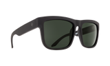 Spy Optic Discord Sunglasses Soft Matte Black w/Happy Grey Green Lens