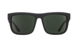 Spy Optic Discord Sunglasses Soft Matte Black w/Happy Grey Green Lens