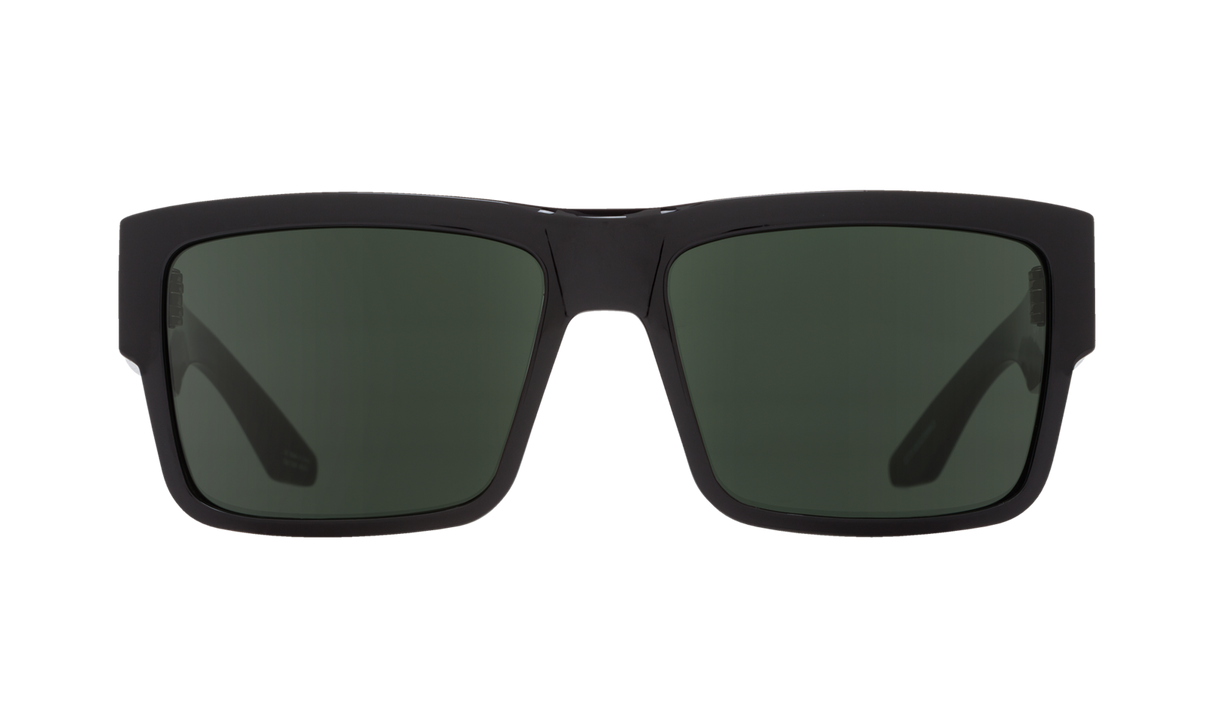 Spy Optic Cyrus Sunglasses Black w/Happy Grey Green Lens