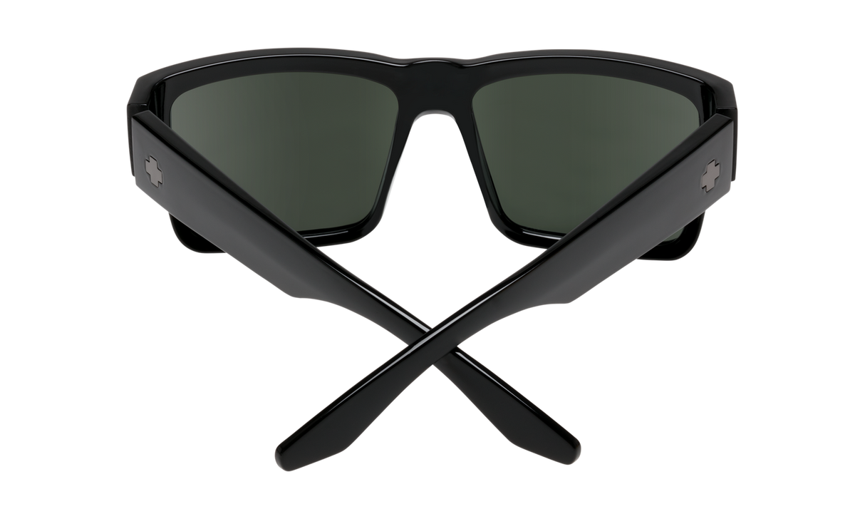 Spy Optic Cyrus Sunglasses Black w/Happy Grey Green Lens