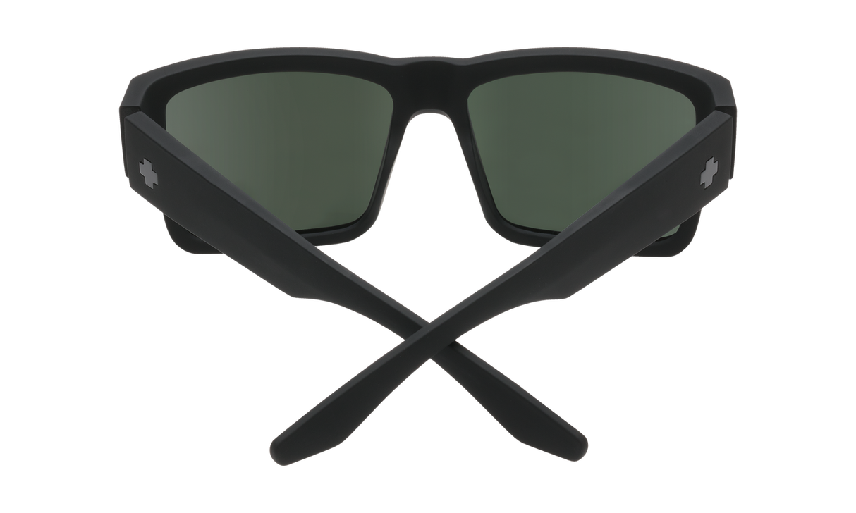 Spy Optic Cyrus Sunglasses Matte Black w/Happy Grey Green Lens