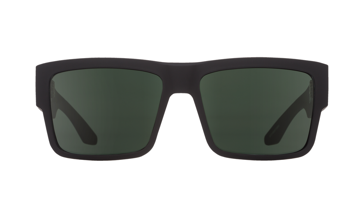 Spy Optic Cyrus Sunglasses Matte Black w/Happy Grey Green Lens