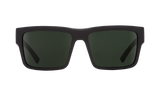 Spy Optic Montana Sunglasses Soft Matte Black w/Happy Gray Green Lens