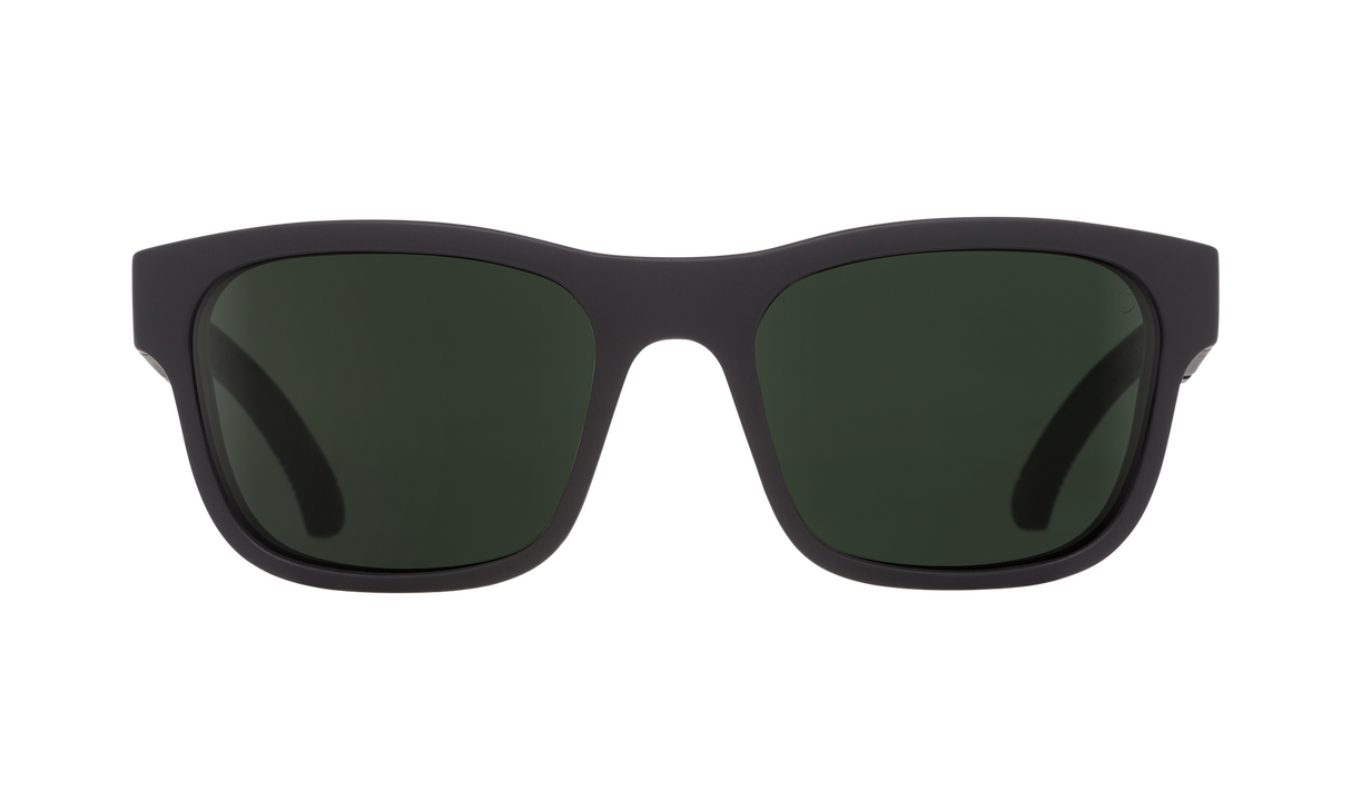 Spy Optic Hunt Sunglasses Matte Black w/Happy Gray Green Lens