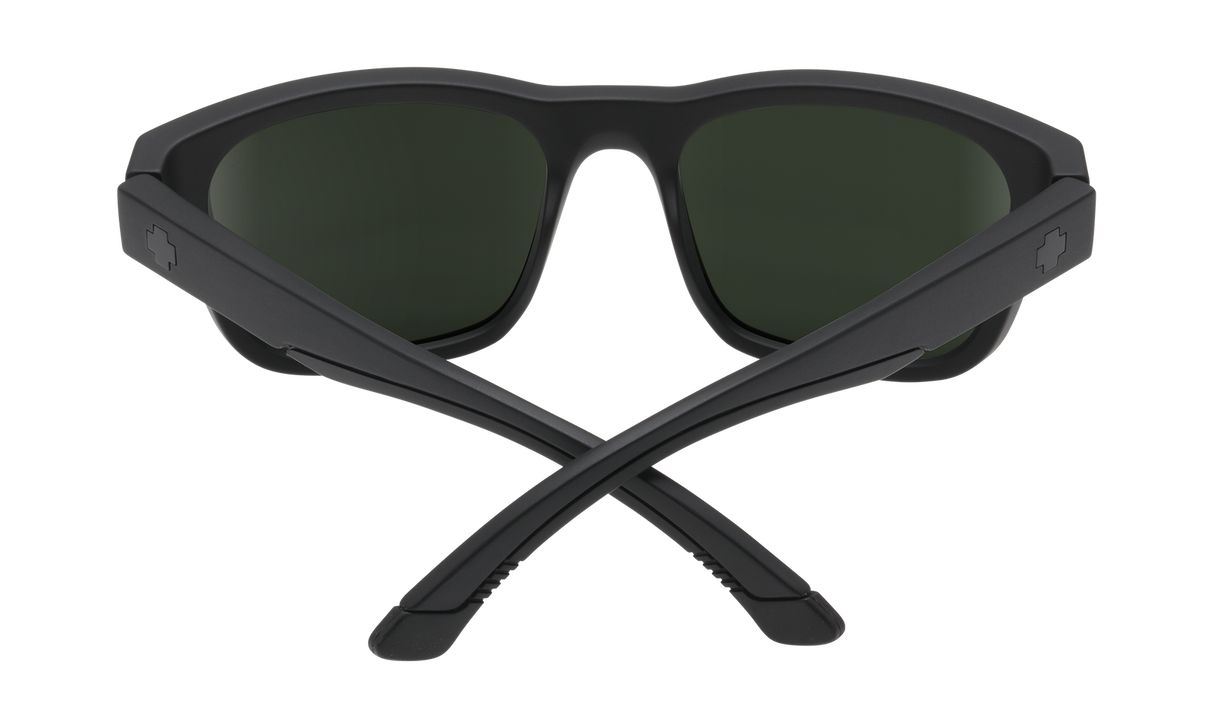 Spy Optic Hunt Sunglasses Matte Black w/Happy Gray Green Lens