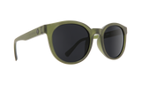 Spy Optic Hi-Fi Sunglasses Matte Translucent Olive w/Grey Lens