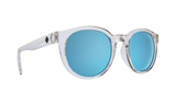 Spy Optic Hi-Fi Sunglasses Crystal w/Grey/Light Blue Spectra Lens