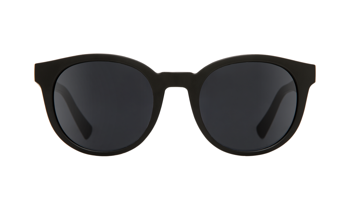 Spy Optic Hi-Fi Sunglasses Matte Black w/Grey Lens