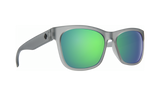 Spy Optic Sundowner Sunglasses Matte Translucent Smoke w/Grey/Green Spectra Lens