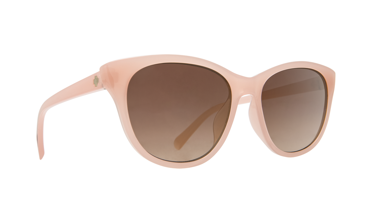 Spy Optic Spritzer Sunglasses Translucent Blush w/Bronze Fade Lens