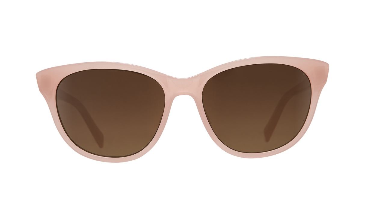 Spy Optic Spritzer Sunglasses Translucent Blush w/Bronze Fade Lens