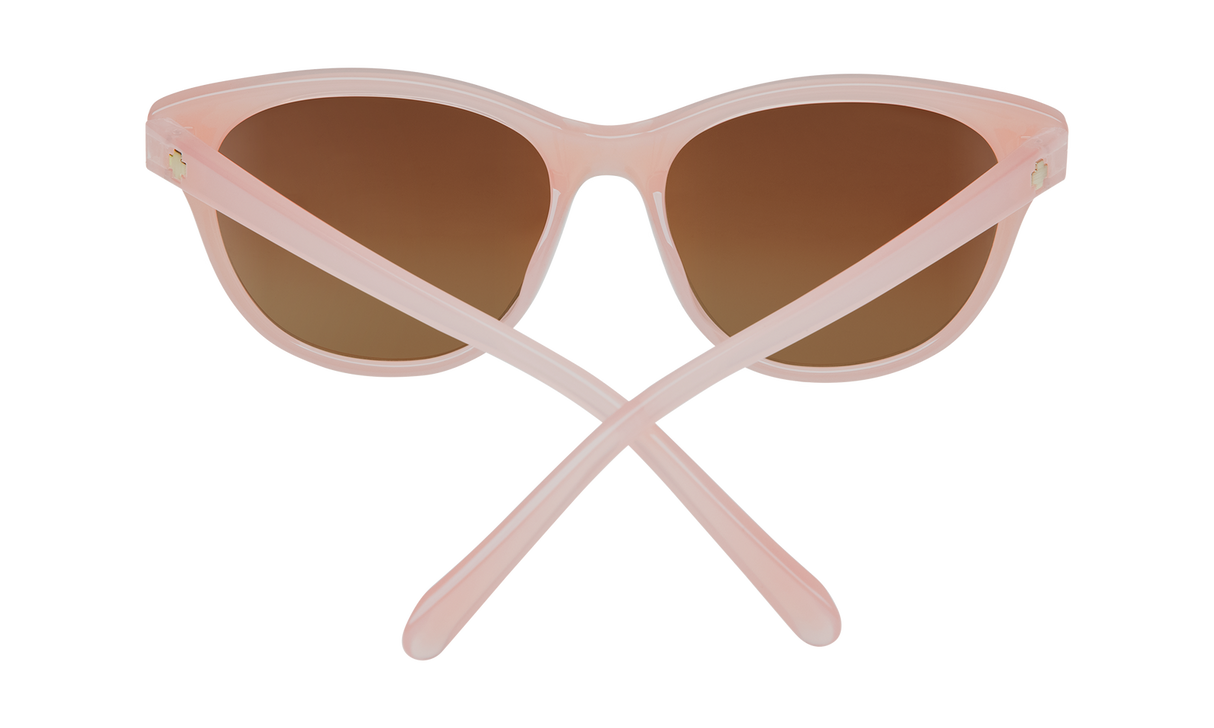 Spy Optic Spritzer Sunglasses Translucent Blush w/Bronze Fade Lens