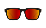 Spy Optic Helm 2 Sunglasses Soft Matte Black w/Happy Gray Green/Red Spectra Lens