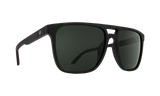 Spy Optic Czar Sunglasses Soft Matte Black w/Happy Grey Green Lens