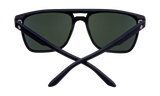 Spy Optic Czar Sunglasses Soft Matte Black w/Happy Grey Green Lens