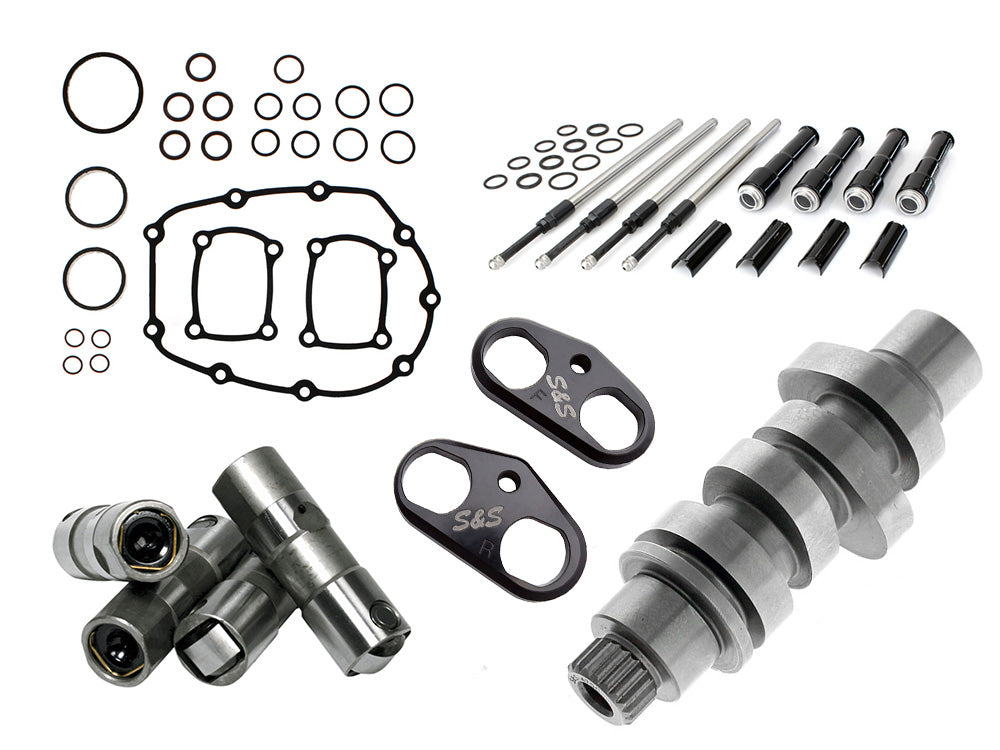 Star Racing SR-STCM8540-KIT-BLK M28 Milwaukee 8 Cam .540 Performance Cam Kit w/Black Pushrods for Harley-Davidson Gen 2 Touring 24-Up/Softail 25-Up/Street Glide/Road Glide/CVO Road Glide ST 24-Up Models
