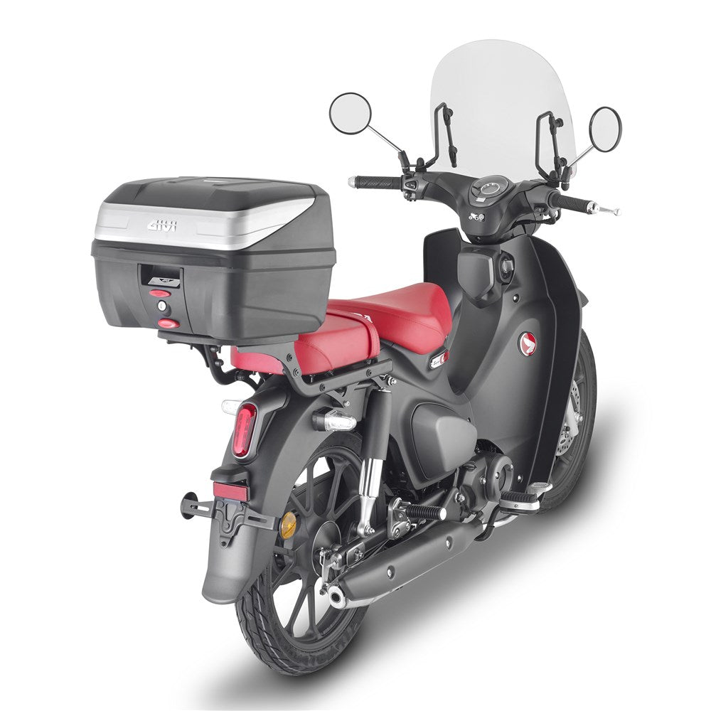 Givi SR1195 Top Case Rear Rack for Honda Super Cub C125 22-24 w/Monolock Top Cases