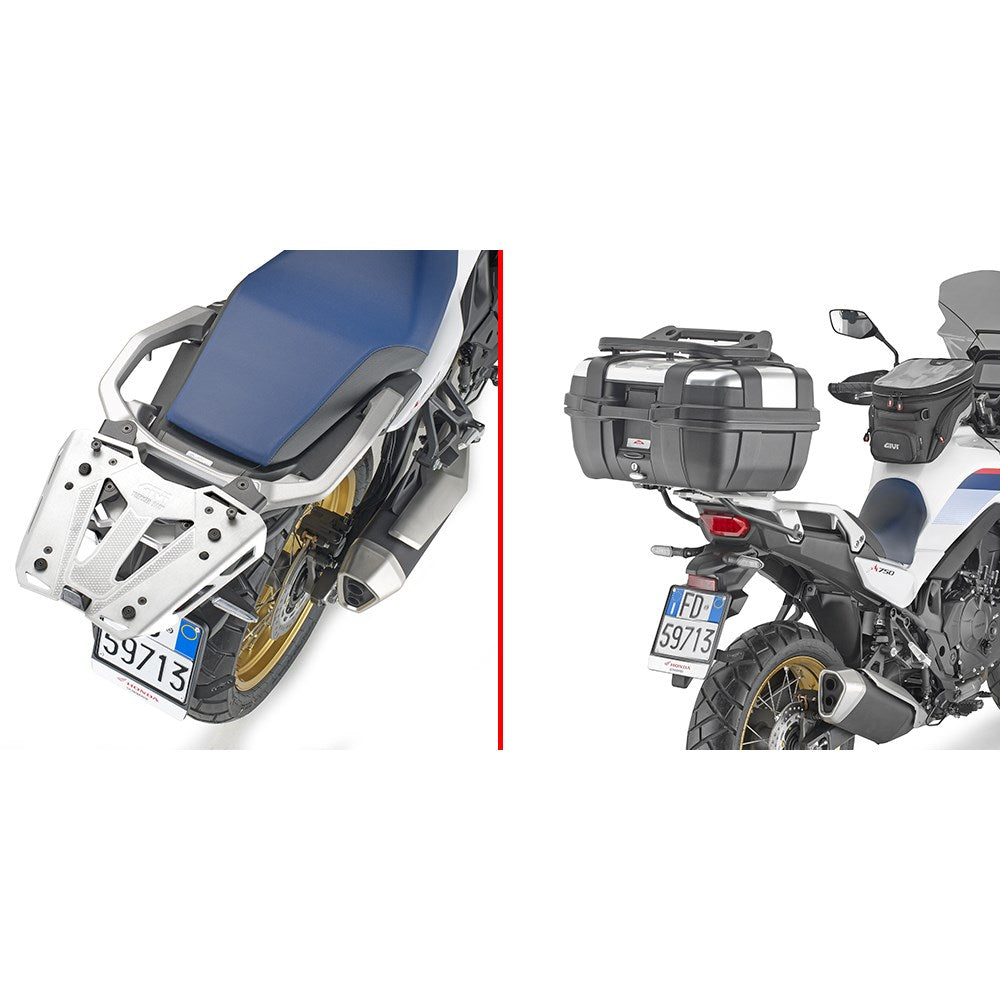 Givi SR1201 Top Case Rear Rack for Honda XL750 Transalp 23-25 w/Monolock or Monokey Top Cases