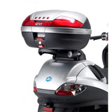 Givi SR134 Top Case Rear Rack for Piaggio MP3 125-250-300-400 06-11/MP3 Touring 300-400 2011/MP3 Business 500 12-13/MP3 Sport 500 12-13/MP3 300 Business 12-14/MP3 300 SPORT 12-14 w/Monokey Top Cases