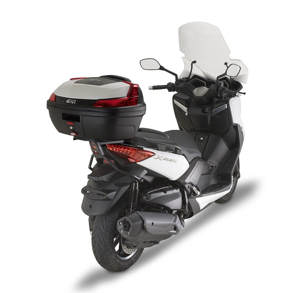 Givi SR2117M Top Case Rear Rack for Yamaha X-MAX 125-250 14-17/MBK Skyliner 125-250 14/Evolys 125-250 14-17 w/Monolock Top Cases